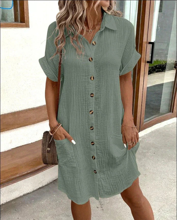 Hannah™ | Vestido Polo Chic