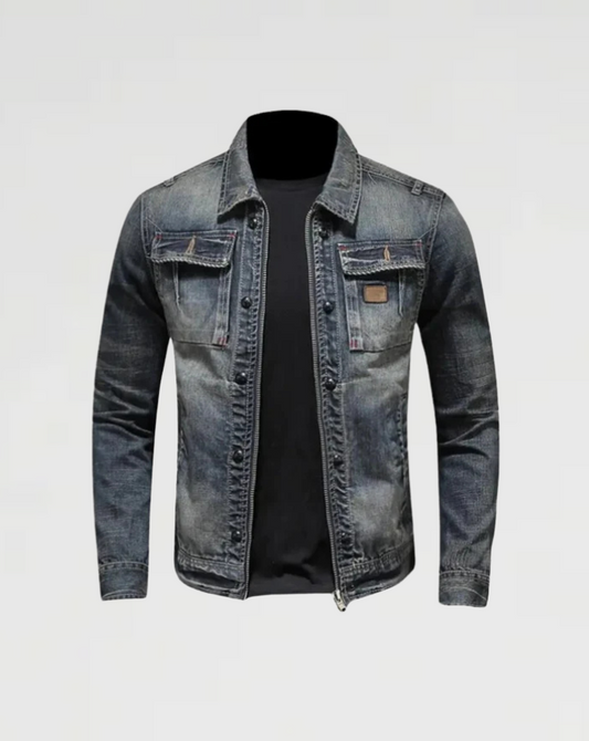 Chaqueta de Denim Retro