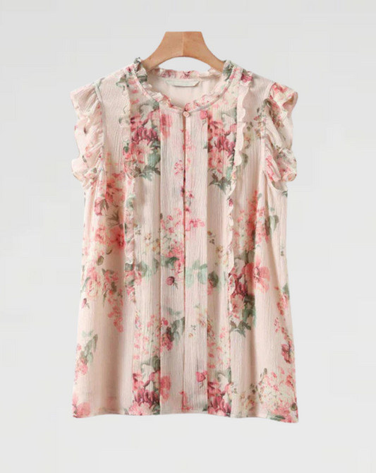 Helena™ | Blusa Floral Chic
